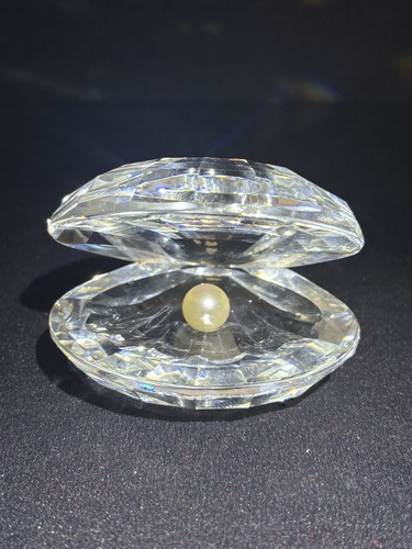 Retired swarovski crystal - swarovski, clam