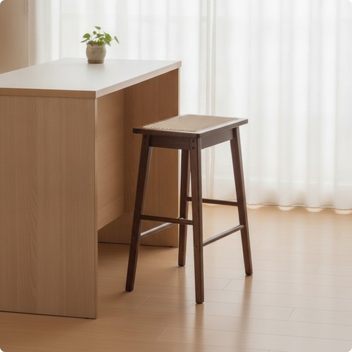 Bar stool with cane - bar,
