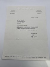Promoter Original Letter For