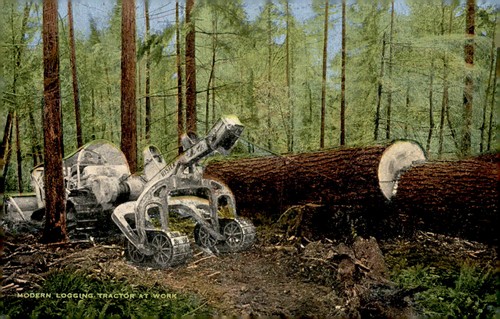 Logging tractor hisila - logging,,