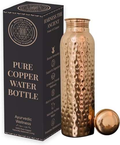 Pure copper water - pure,