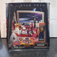 Playmates Star Trek USS Enterprise Bridge Playset Kelvin Timeline. BNIB REF UU19