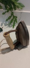 Antique Electric Travel Iron Flat iron  for Display! Vintage Retro Collectable