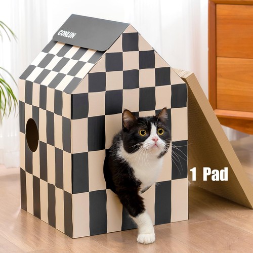 Conlun cardboard cat house - cardboard,