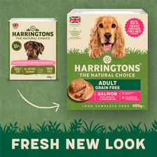 Harringtons Dog Tray Salmon &