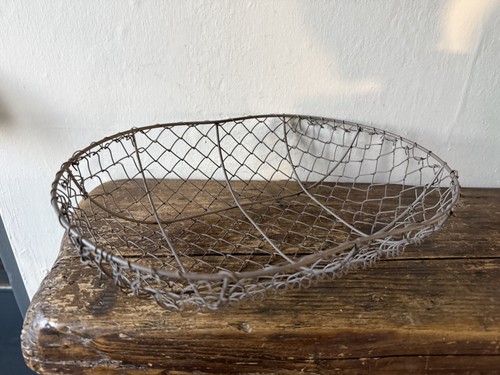 Vintage french wired - wired, basket