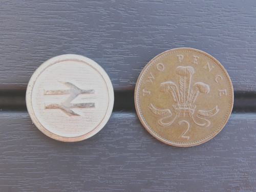 Plated double arrow - plated, arrow'