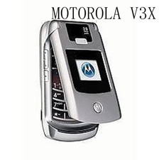 Motorola Razr v3x Flip Cellphone Camera Bluetooth Original Unlocked Mobile Phone
