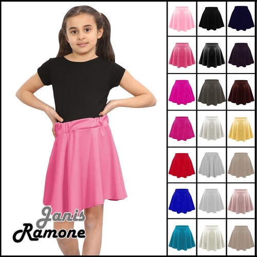 Kids girls plain skater - girls,