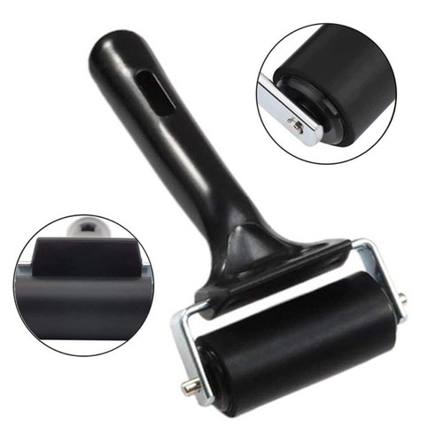Rubber brayer roller - brayer,