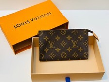Authentic Louis Vuitton Monogram Bucket PM Accessory Pouch Boxed