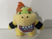 VINTAGE SUPER MARIO 4” BOWSER JR PLUSH SOFT TOY KEYCHAIN SK JAPAN 2007 NINTENDO