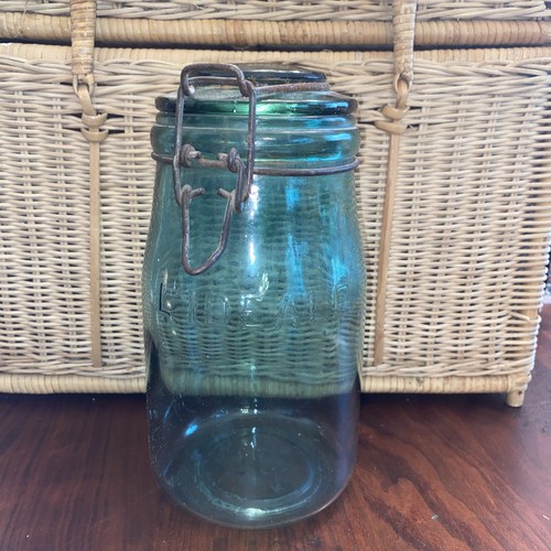 Antique canning jar french - canning,