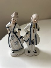 Vintage Blue and White
