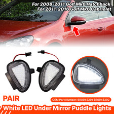 Led under side mirror - 2x,