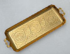 Elegant Tray, Gold Rectangle