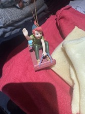 Disney Grolier Christmas Decoration Peter Pan Boxed Vintage Ornament