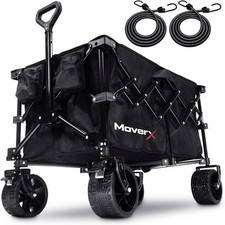 Black 120L Folding Camping