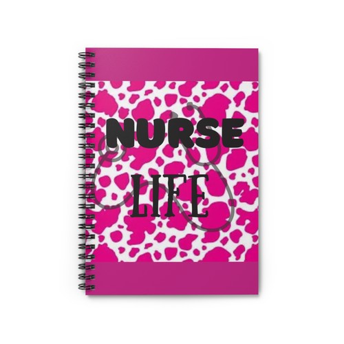 Nurse life spiral notebook - nurse, |