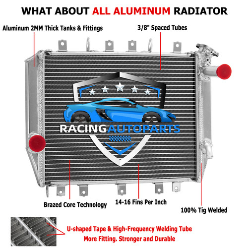 Aluminum radiator fits - aluminum,