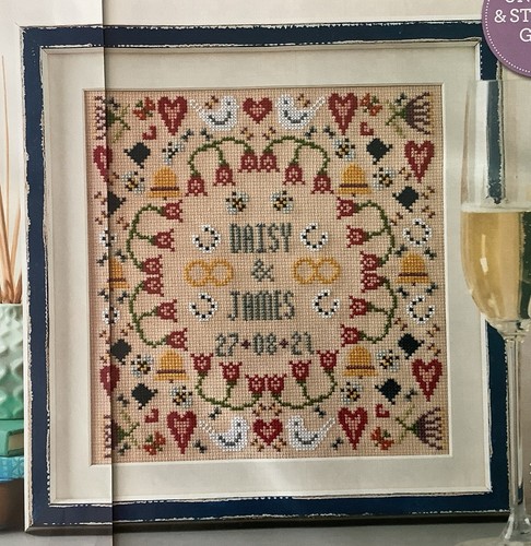 Cross stitch chart wedding - chart,