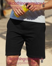 Fruit Of The Loom Men's Lightweight Shorts Elasticated Waist Draw Cord, Pockets