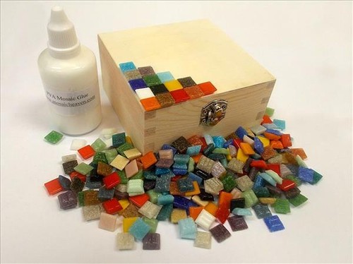 Ready make mosaic box - box, kits