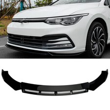 For VW Polo Golf MK4 MK5 MK6 MK7 Universal Front Bumper Lip Spoiler Splitter UK