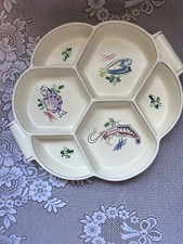 POOLE POTTERY CRUDITE DIP TRAY