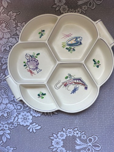Poole pottery crudite - poole,