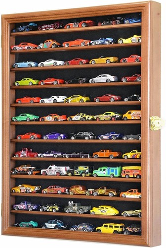 Car display case - walnut, 12