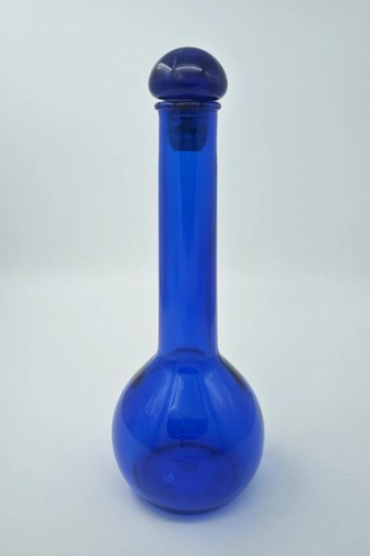 Cobalt blue glass - blue, with
