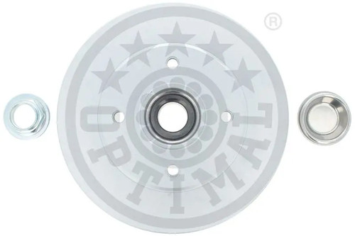 Brake disc rear axle - rear,