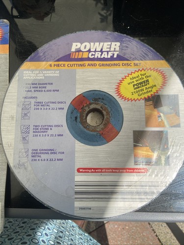 Powercraft 6pc 230mm cutting - powercraft,