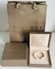 BVLGARI Bracelet Jewellery Box Set with Gift Bag & Outer Box - Luxury Packaging