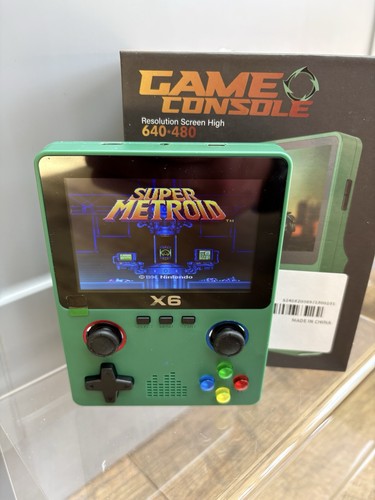 Retro handheld gaming - x6,