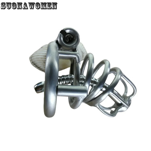 Custom stainless chastity cage - stainless,