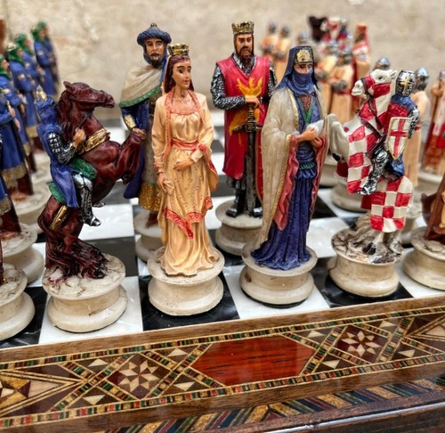 Handmade crusaders chess - handmade,