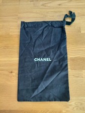 Authentic Chanel Dust Bag (1x), Black, Ribbon&Flower Included