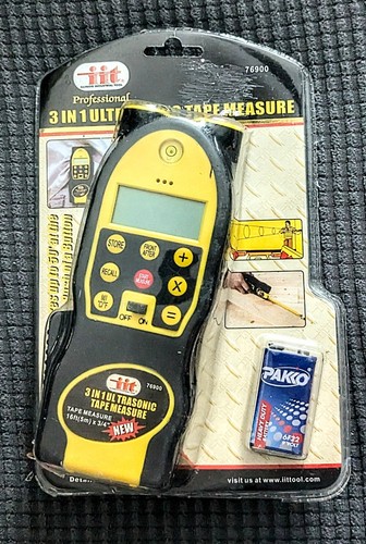 Ultrasonic tape measure new - ultrasonic, measure*