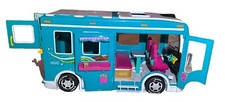 Breyer Horse Trailer Cruiser RV Van Motorhome Toy 2008 Blue With Accessories