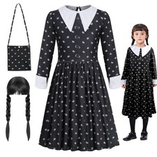 Kid Girls Wednesday Addams