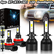 For Ford Mondeo 2014-2023 CSP LED Headlight Bulbs Low Beam+Fog Light White 6000k