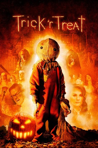 Trick treat horror movie - treat..,