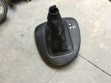 BLACK Genuine Leather Gear Shift Gaiter Cover Boot Renault Kangoo 2001