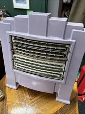 Purple Art Deco Heater -