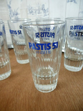 6 X PASTIS 51 GLASSES