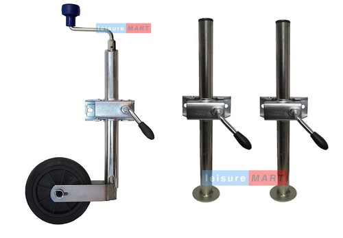 34mm trailer jockey wheel - 34mm, with