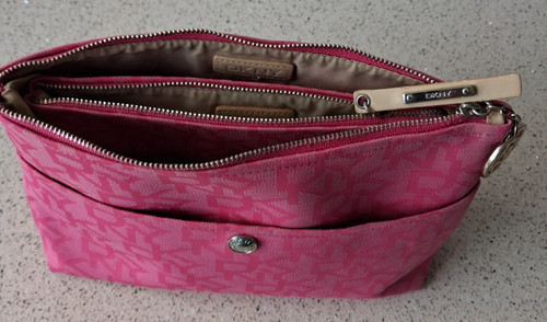 Dkny pink cosmetic - cosmetic, bag