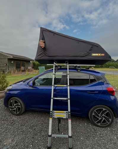 Tent box with ladder - tent,